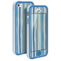 Acc. -  iPhone 5 Tunewear Poptune Stripe Blue () (/) (IP5-POPT