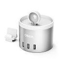 . - Apple Watch 1/2 iPhone Oittm Charging Station Silver