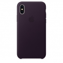 Acc.   iPhone X Apple Case Dark Aubergine () (Գ) (MQTG2ZM)