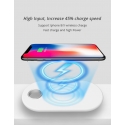 .    Henzame 2 in 1 QI Wireless Charger White (X8)