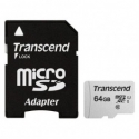  ' Transcend microSDXC Card 64GB UHS-I 300S (TS64GUSD300S)