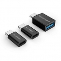 . - RavPower USB  To Micro USB Data Transfer (Black) (0.01m) (RP-PC007)