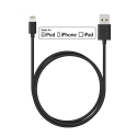 .  Apple Lightning to USB Cable (Black) (1m) (MD818)