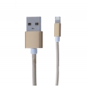 .  TGM Lightning to USB (Gold) (1m)