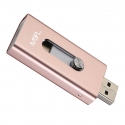  MGL 3 in 1 Multi-Functions Lightning /USB/Micro USB 128 Gb Rose Gold