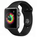  Apple Watch Series 3 GPS 38mm Space Gray with Black with Sport Band (MTF02)