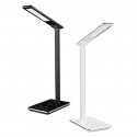   LightMe LED Desk Lamp With Wireless Charger Pad Black