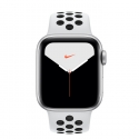  Apple Watch Series 5 40mm Aluminum Nike+ Platinum/Black Nike Sport Band (MX3R2)