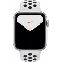  Apple Watch Series 5 44mm Aluminum Nike+ Platinum/Black Nike Sport Band (MX3V2)