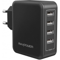. USB Hub RavPower USB Plug Wall Charger Black (RP-PC026)
