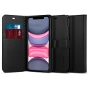 Acc. -  iPhone 11 Pro Max SGP Wallet S Saffiano Black (/) () (075