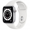  Apple Watch Series 6 GPS 40mm White Aluminum Case with White Sport B. (MG283)