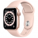  Apple Watch Series 6 GPS 40mm Gold Aluminum Case with Pink Sand Sport B. (MG123)