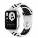  Apple Watch Nike Series 6 GPS 40mm Silver ALU  Case (Pure Platinum/Black) Nike Sport B. (M00T3)