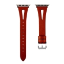  TGM Leather Bracelet 38/40mm Red