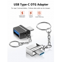 . - TGM USB to Type-C Fonken (Black) (0,01m)
