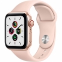  Apple Watch SE GPS + LTE 40mm Gold Aluminum Case with Pink Sand Sport B. (MYEA2)