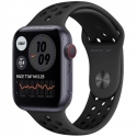  Apple Watch Nike 6 GPS + LTE 40mm Space Gray Aluminum Alu Case w. An/Bl Sport B. (M06L3)