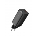 .    WIWU Power Adapter Gan Charger Standart Black (GTC-6521)