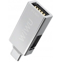 . - WIWU USB-C Hub (Silver) (0,03m) ((T02))