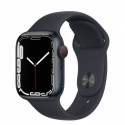  Apple Watch Series 7 GPS + LTE 41mm Midnight Aluminum Case w. Midnight S. Band (MKH73)