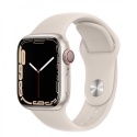  Apple Watch Series 7 GPS + LTE 45mm Starlight Aluminum Case w. Starlight S. Band (No Box)
