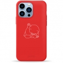 Acc. -  iPhone 13 Pro Pump Silicone Minimalistic Case Cat Balls ()  (P