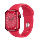  Apple Watch Series 8 GPS 41mm (PRODUCT)RED Al. RED Sport Band (MNUG3,MNP73)
