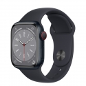  Apple Watch Series 8 GPS+LTE 45mm Midnight Al. Midnight Sport Band S/M (MNVJ3)