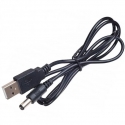 .  TGM USB to DC 5.5 (Black) (1.5m)