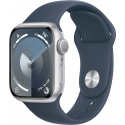  Apple Watch Series 9 GPS 41mm Silver Al. Storm Blue Sport Band S/M (MR903)