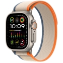  Apple Watch Ultra 2 GPS+LTE 49mm Titanium Case Orange/Beige Trail Loop M/L (MRF23)
