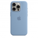Acc.   iPhone 15 Pro Apple Silicone Case MagSafe Winter Blue () ()