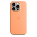 Acc.   iPhone 15 Pro Apple Silicone Case MagSafe Orange Sorbet () ()