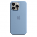 Acc.   iPhone 15 Pro Max Apple Silicone Case MagSafe Winter Blue () ()