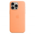 Acc.   iPhone 15 Pro Max Apple Silicone Case MagSafe Orange Sorbet () ()