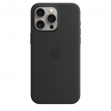 Acc.   iPhone 15 Pro Max Apple Silicone Case MagSafe Black () ()
