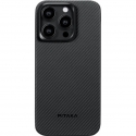 Acc.   iPhone 15 Pro Max Pitaka MagEZ Case 4 Twill 600D Black/Grey (/) (/